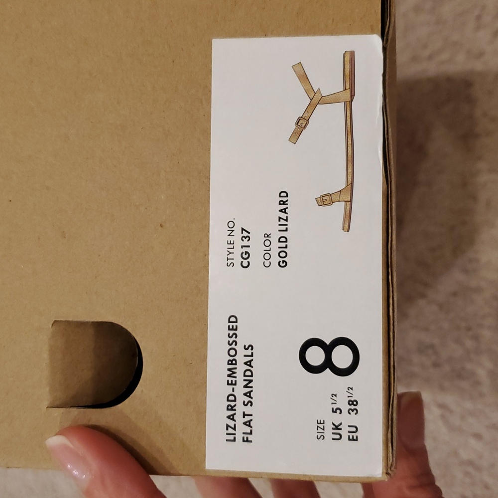 J CREW Gold Strappy Sandals - Picture 2 of 12